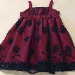 Pinky-Burgundy Holiday Ready Dress